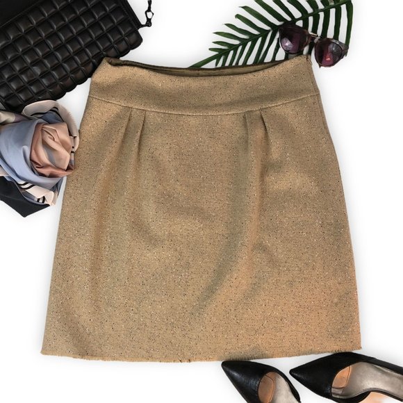 Philosophy di Alberta Ferretti Dresses & Skirts - Philosophy Di Alberta Ferretti Camel Wool Skirt